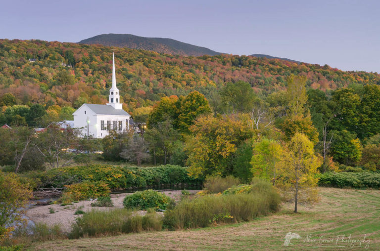 Stowe Vermont church - Alan Crowe Photography