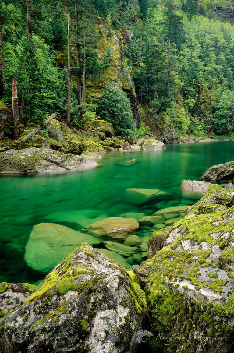 Skagit River Gorge North Cascades - Alan Crowe Photography