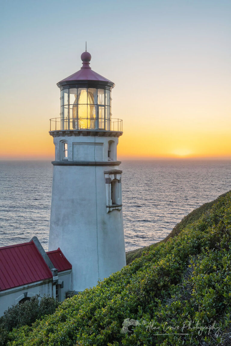 Heceta Head Lighthouse Oregon - Alan Crowe Photography